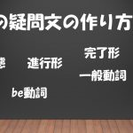【英語】疑問文の作り方の解説(一般動詞/be動詞/進行形/完了形/受動態)