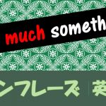 「どのくらい~ですか?」は英語でHow much something?(例文あり)